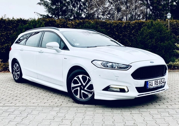 Ford Mondeo cena 72900 przebieg: 169823, rok produkcji 2019 z Rajgród małe 781